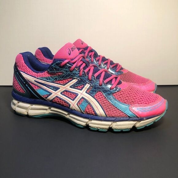 Womens ASICS Gel Excite 2 Pink Running Shoes / Size 9.5 - Picture 1 of 9